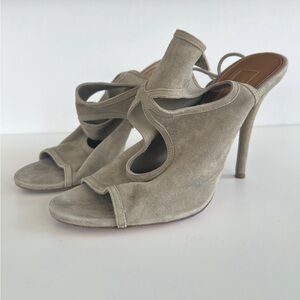 Aquazurra Suede Sandals Size 36